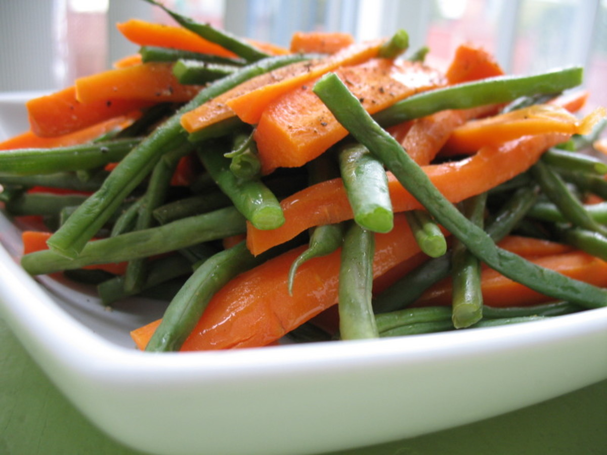 CARROTS FRENCH BEANS