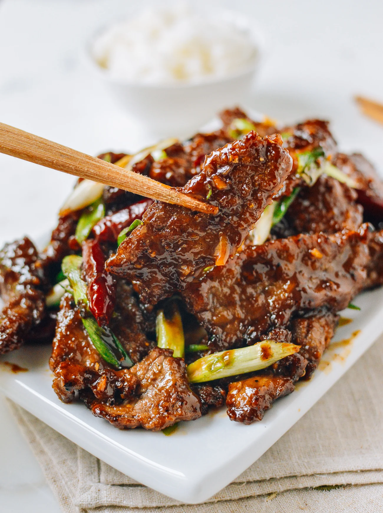 BEEF MONGOLIAN
